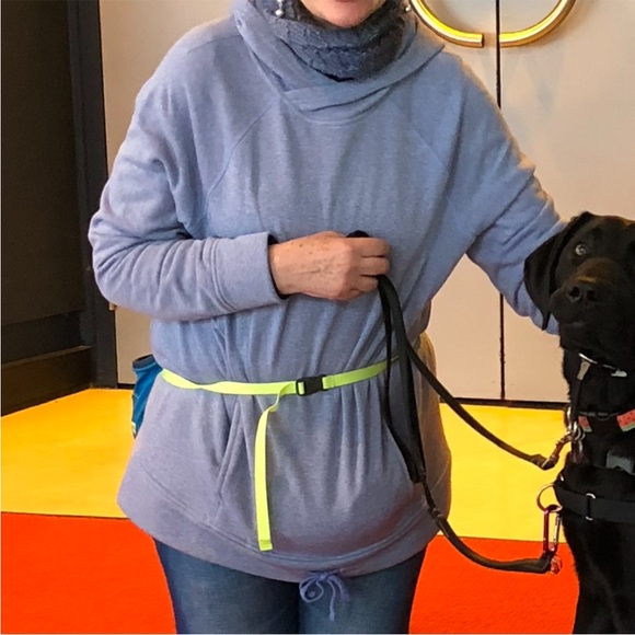 Joe Fresh long sweatshirt hoodie in blue, Size XL - Picture 5 of 5